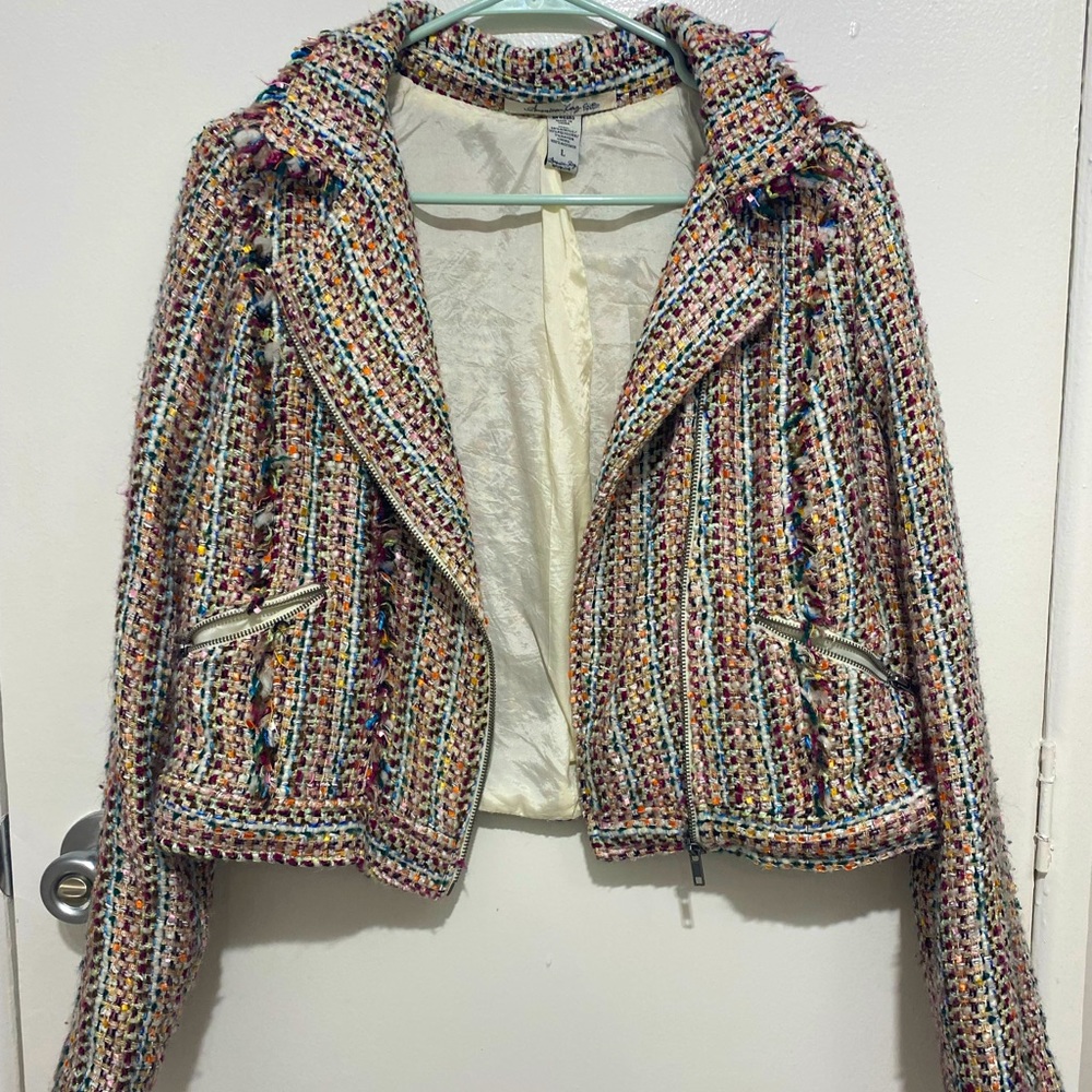 Moto style jacket